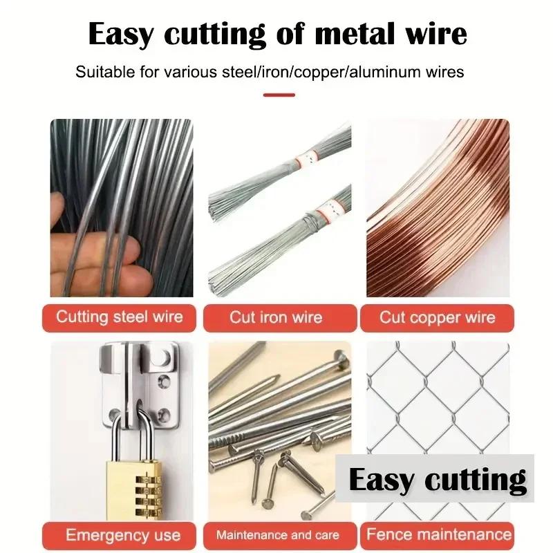 Mini Bolt Cutter Multitool Steel Wire Cutter Labor-saving Multi-functional Strong Cutting Iron Wire Wire Breaker Scissors Pliers