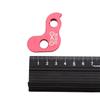 Zinc Zinc Alloy Bike Rear Derailleur Hanger Rear Derailleur Tail Hook Rear Shifting Single-speed Modified