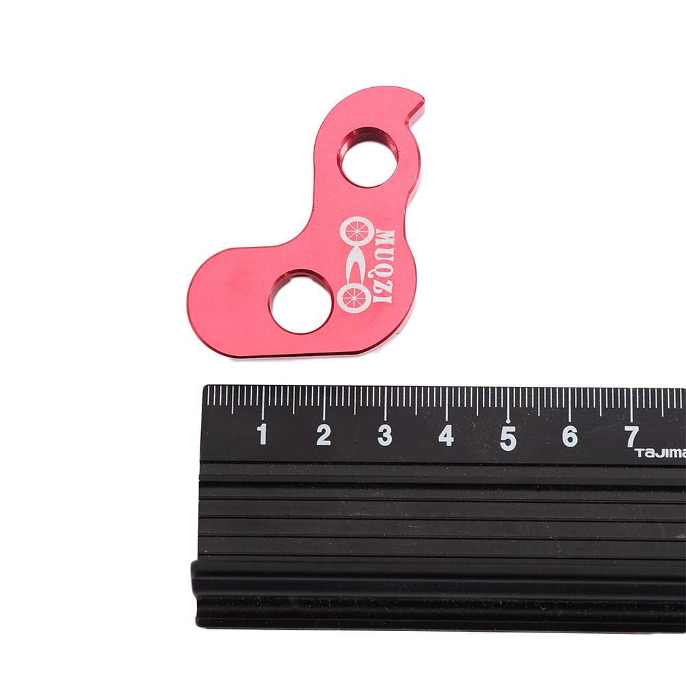 Zinc Zinc Alloy Bike Rear Derailleur Hanger Rear Derailleur Tail Hook Rear Shifting Single-speed Modified