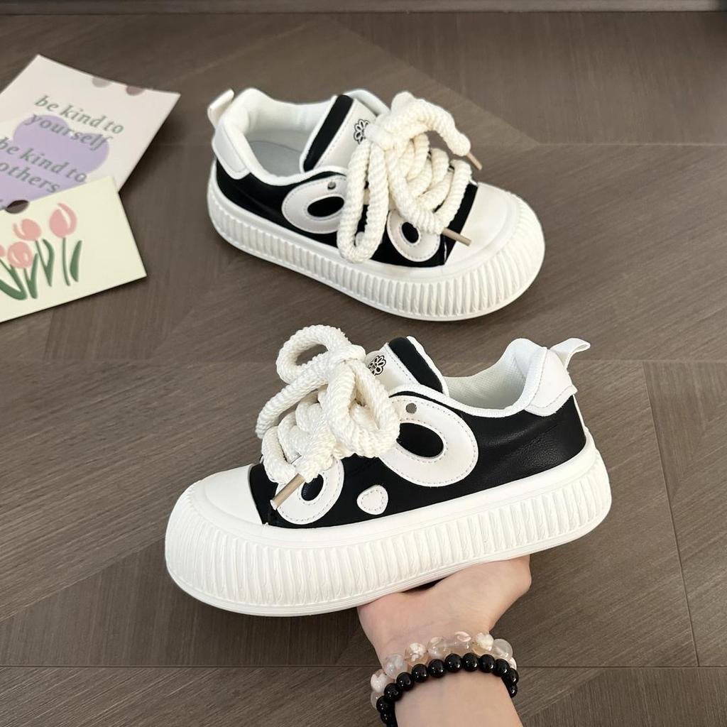 New Autumn Breathable Thick-soled Casual Sports Dad Shoes Increase Height and Comfort for Students