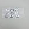For BRABUS 400 450 460 480 500 550 560 580 600 650 700 800 850 880 900 Chrome Letters Number Trunk Emblem Logo