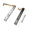 Repair Part Right and Left Slide Rail with Flex Cable Fix Part for Switch Console Rebuild Track Accessory