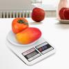 10kg Capacity Electronic Food Scale White Baking Scale Digital Kitchen Scale  Cooking Baking