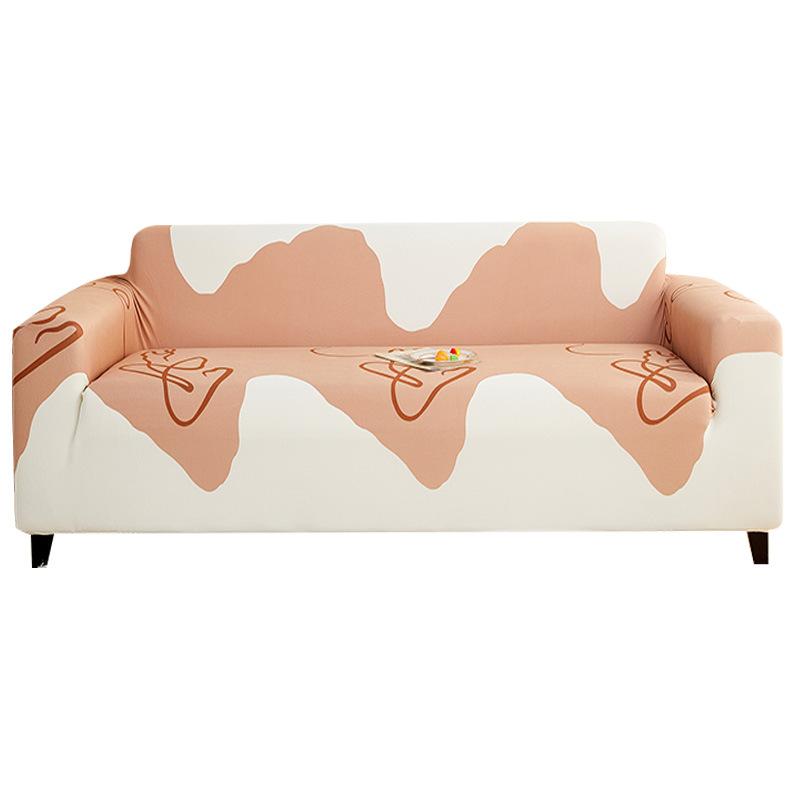 Solid Sofatrekk til Stue Elastisk 1/2/3/4 Seter Sofatrekk Beskytter L-formet Hjørnesofatrekk Sjeselong