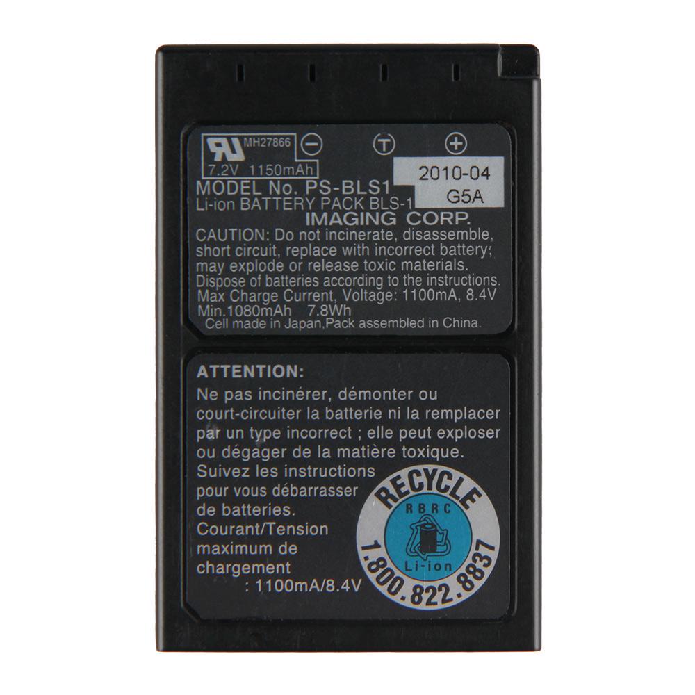 Replacement Camera Battery PS-BLS1 For Olympus E-P1 E-P2 E-PL1 E-P3 E-PL3 E-PM1 E-620 1150mAh