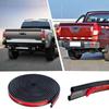 Universal Tailgate Seal Auto Adhesive EPDM Rubber Weatherstrip Double Layer Protection Suitable For Trucks Campers Cars