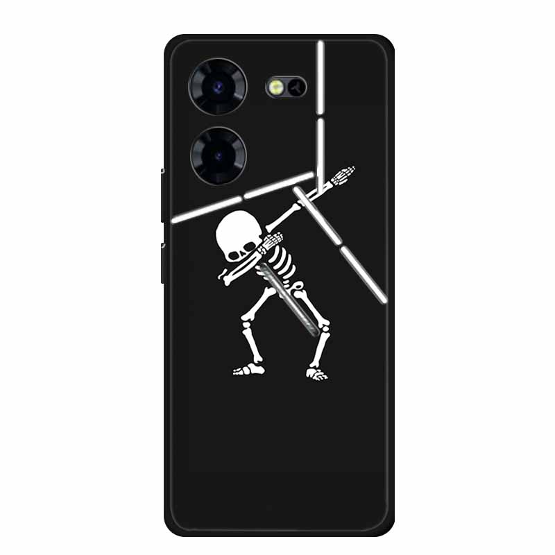 Luxury Case For Tecno Pova 5 Pro 5G TPU Soft Silicone Back Cover for Tecno Pova5 Pro 2023 LH8n Phone Cases Cute 6.78" New etui