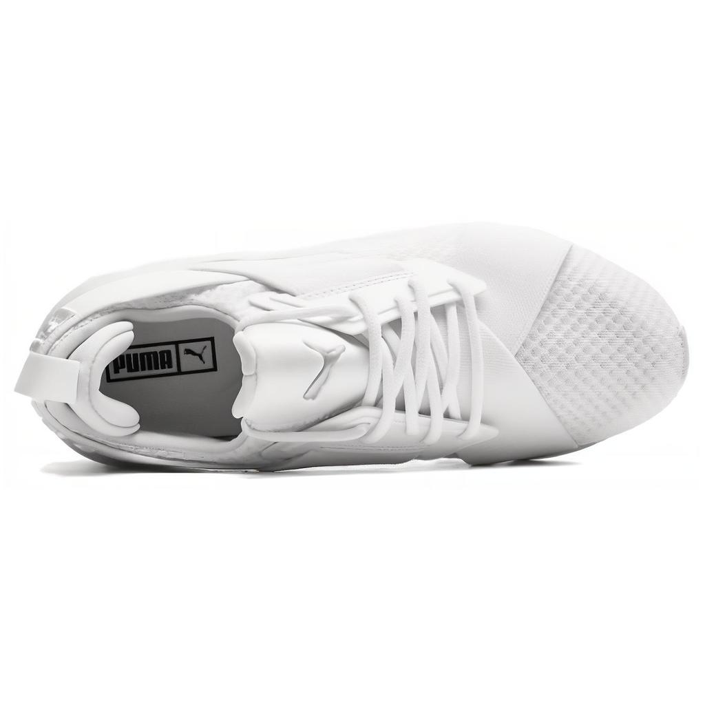 New PUMA Muse EP Durable Breathable Low Top Running Shoes Women's White 366014-01