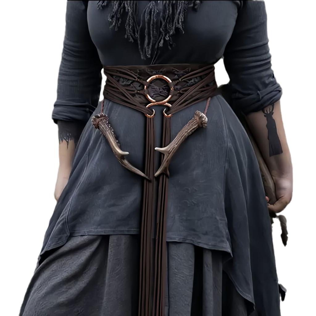 Vikingský opasek provazový vázací opasek pasový těsnící pasový provaz vikingský talisman provaz vázací popruh styl