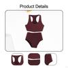 1/12 Miniature Clothing Ensemble with Sports Top and Shorts for Female Dolls