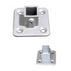Multipurpose 25X25mm Square Tube Adapter Connector Accessories Aluminum Alloy 3 Way Elbow Pipe Fitting Easy To Install