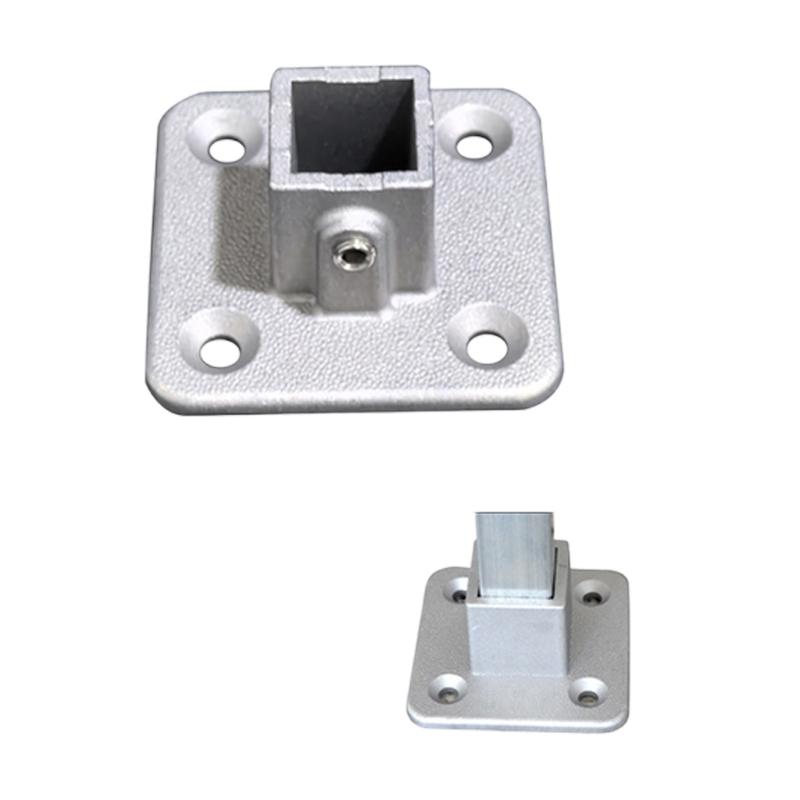Multipurpose 25X25mm Square Tube Adapter Connector Accessories Aluminum Alloy 3 Way Elbow Pipe Fitting Easy To Install