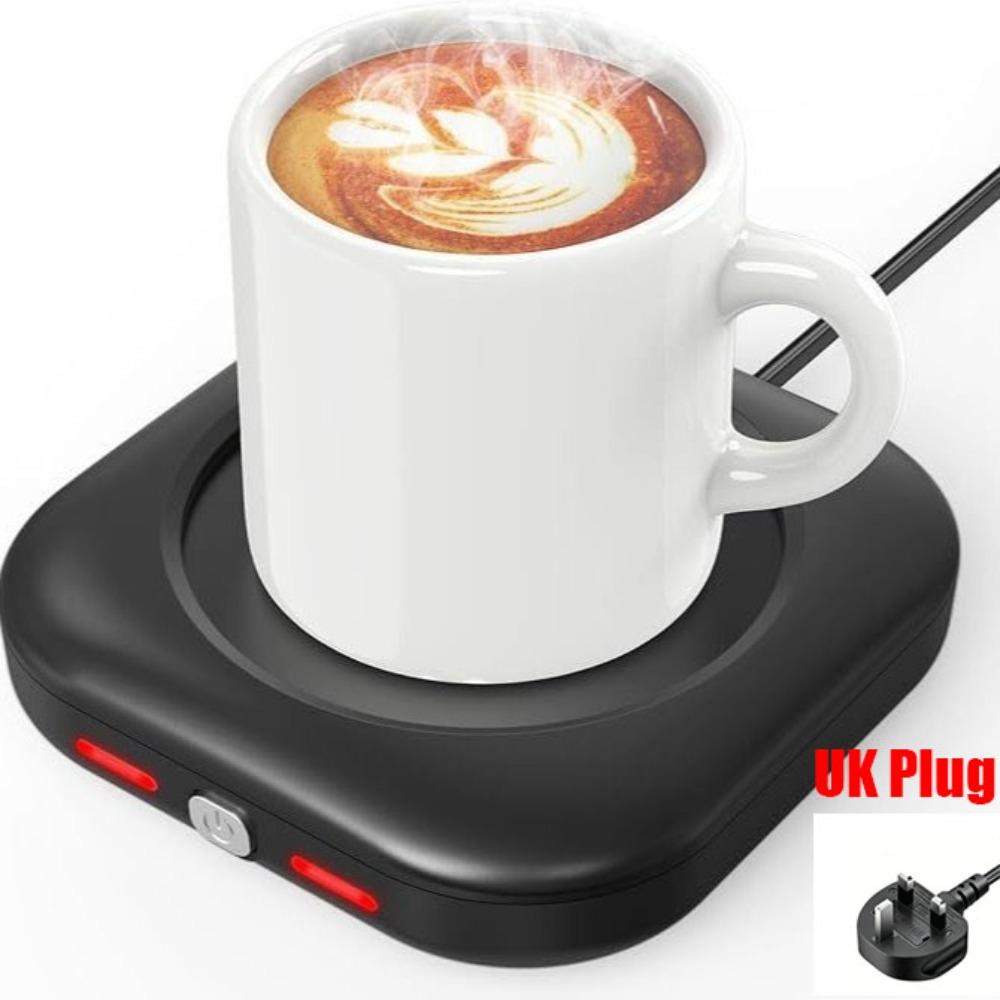 3 Temperature Setting Desk Cup Heater Auto Shut Off Smart Cup Warmer Coffee Mug Warmer  Desk Use
