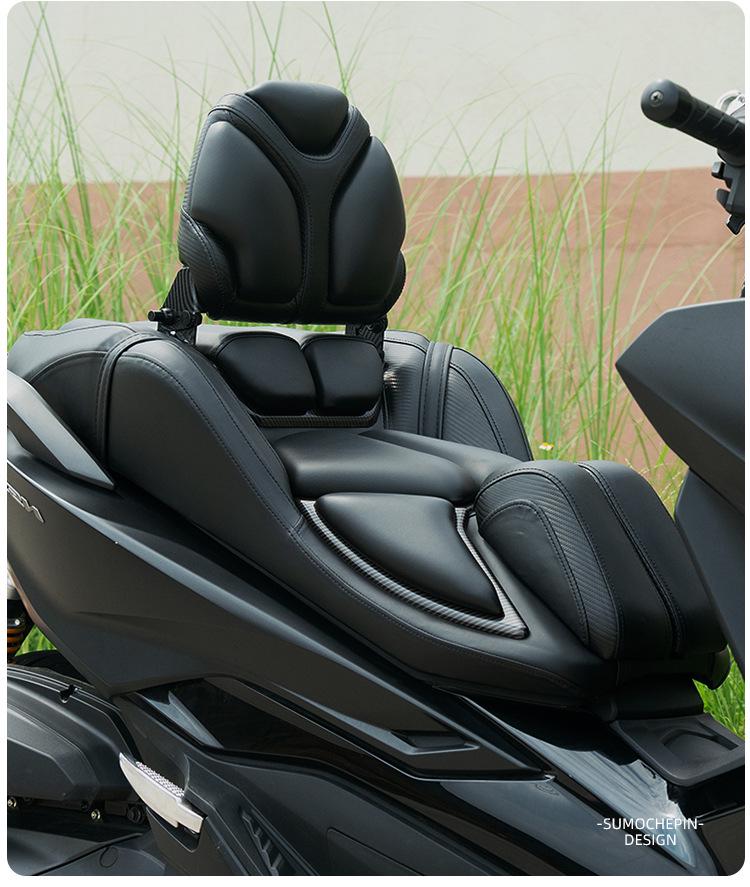 Honda Forza NSS350 Adjustable Latex Seat Cushion with Lumbar Support