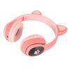 Cat Ear Gaming Headset Bluetooth Support Small Memory Card LINEIN Mode Gaming Headphone with LED Mic