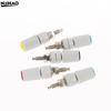 5Pcs High Current 5mm Banana Jack Socket, 30A M5x48 Type 4mm Amplifier Terminal Female Socket For Electronic Testing