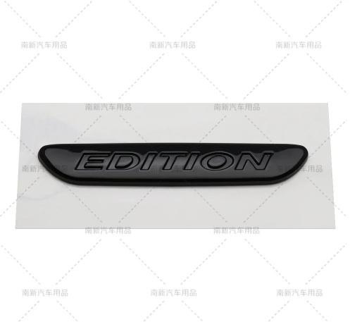 1X EDITION 1 Night Edition C300 C200L GLA CLA Chrome Silver Black Badge Car Styling Logo Stickers Emblem for Mercedes Benz AMG