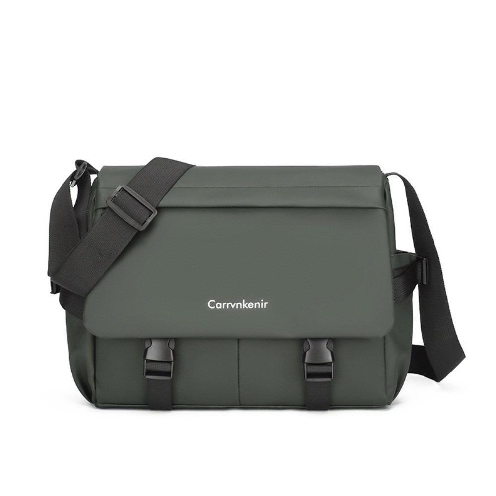 

New Large Capacity Men‘s Shoulder Bag Casual Waterproof Crossbody Bag Canvas A4 Book Document Bag Men