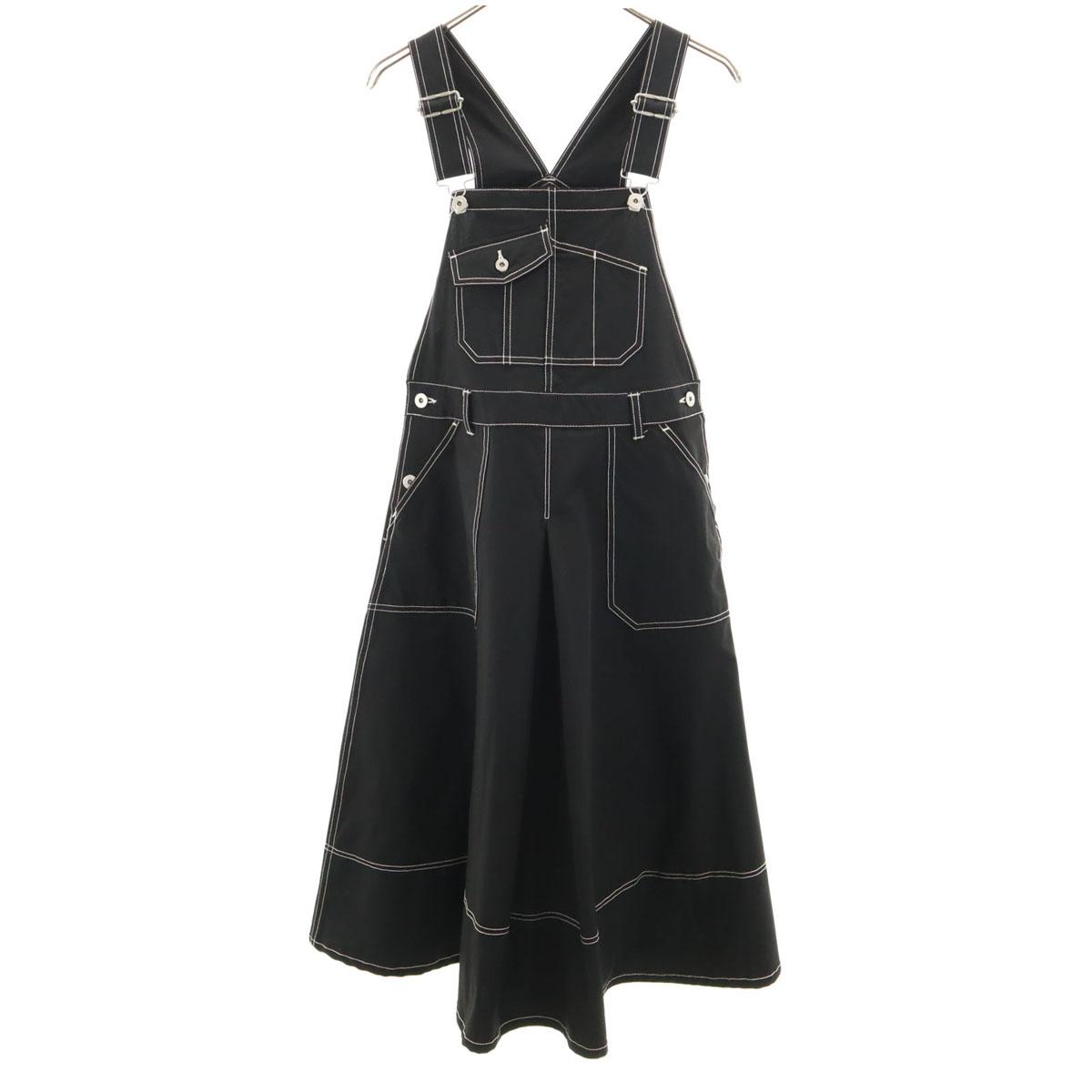 

CANDY STRIPPER Юбка-сарафан S черный цельный Женский Б/У