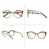 Turezing Reading Glasses High Quality Spring Hinge Readers with Stylish Pattern Print for Prescription Eyewear
