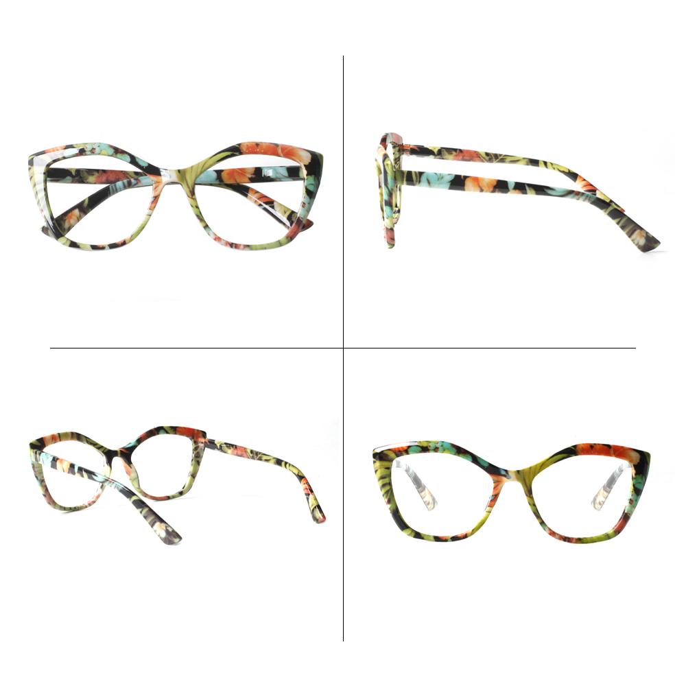Turezing Reading Glasses High Quality Spring Hinge Readers with Stylish Pattern Print for Prescription Eyewear