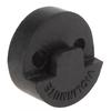 Acoustic Violin Mute Replacement Round Black Rubber Sordine