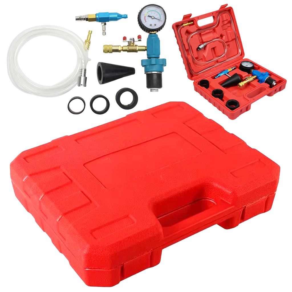 Radiator Cooling System Vacuum Purge Coolant Refill Tool Kit Coolant Refilling Kit Coolant Refill Kit for Car Van SUV Truck