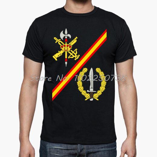 Spanish Foreign Legion BOEL Special Operations Legion Espanola T-Shirt Summer Cotton Oversized Streetwear Men T Shirt Tees
