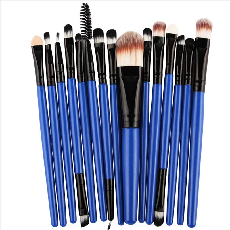 LAMUSELAND 15 Pcs/Set Makeup Brush Face Brush Make Up Tool