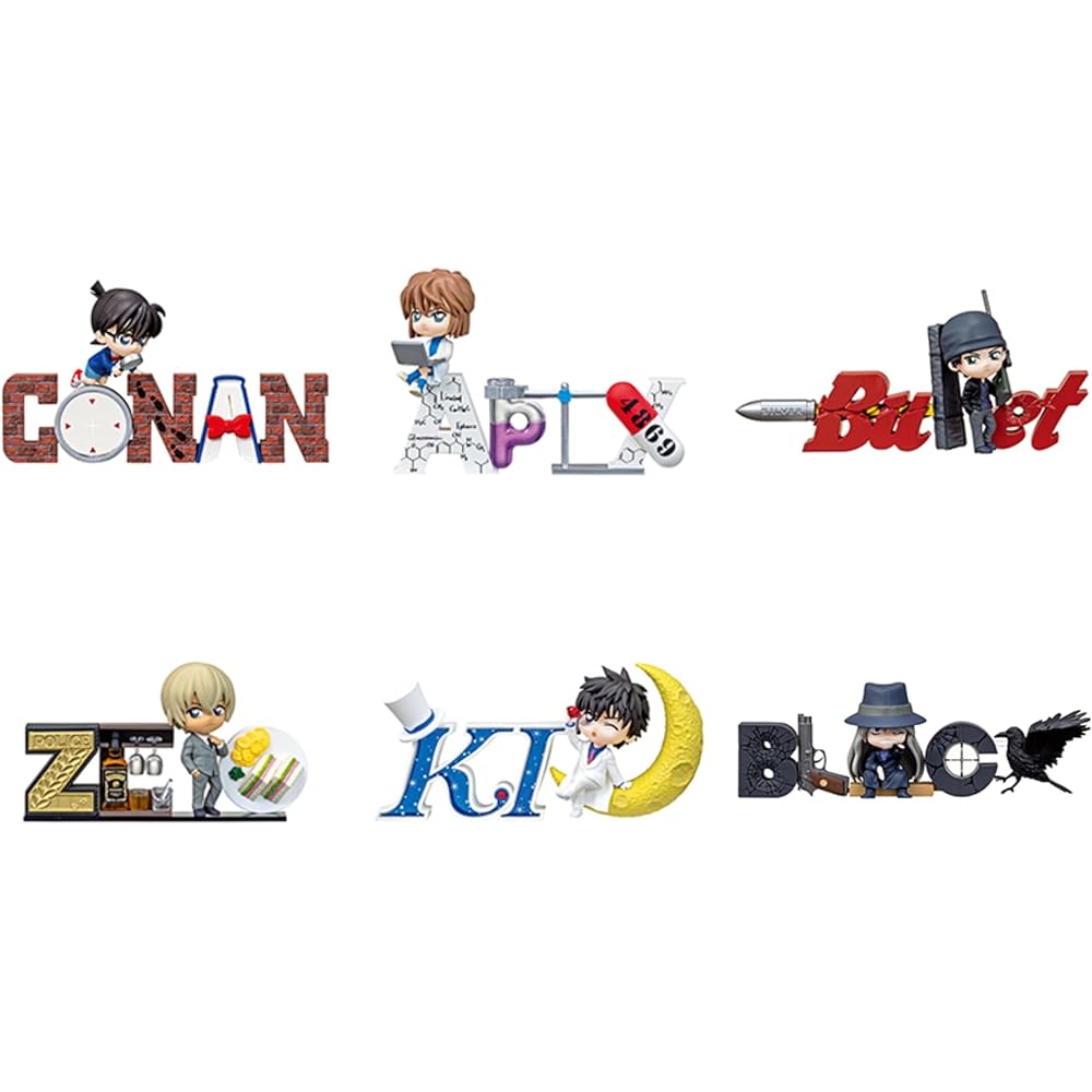 

Detective Conan Words Collection Puzzle Game Educational Toy for Kids