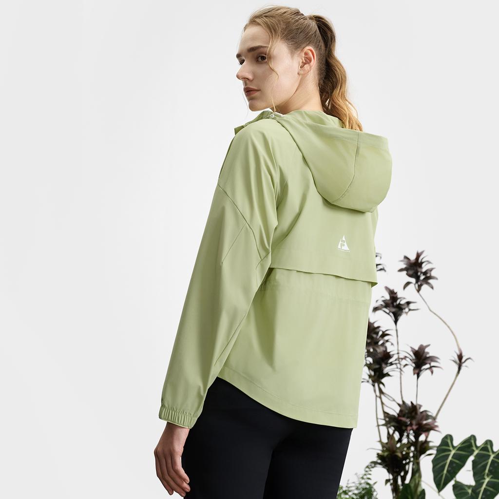 New FILA AthleticsEXPLORER Jacket Women's Seedling Green A11W527701F-LG