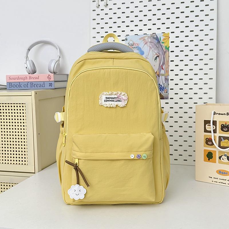 Harajuku high value fresh and sweet backpack junior high school students lightweight large capacity backpack