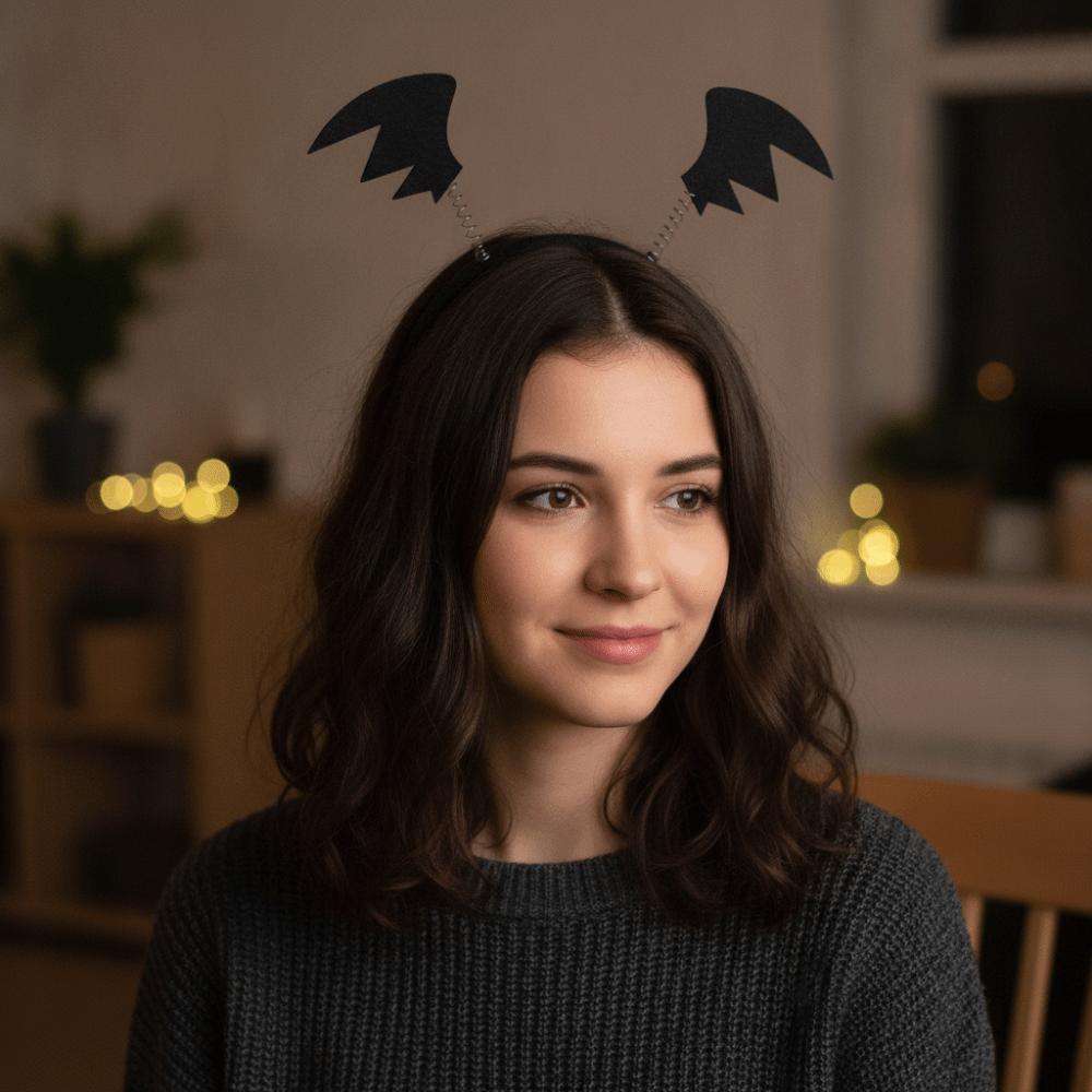 Pumpkin Halloween Pumpkin Headband Eyeball Ghost Festival Headpiece Holiday Gathering