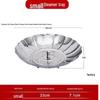 Stainless Steel Foldable Lotus Steamer and Draining Fruit Tray