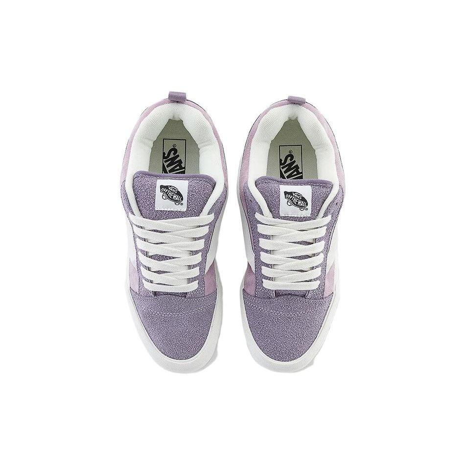 Vans Knu-Skool Hairy Suede - Grey Ridge Unisex Sneakers Purple VN0009QCNKE