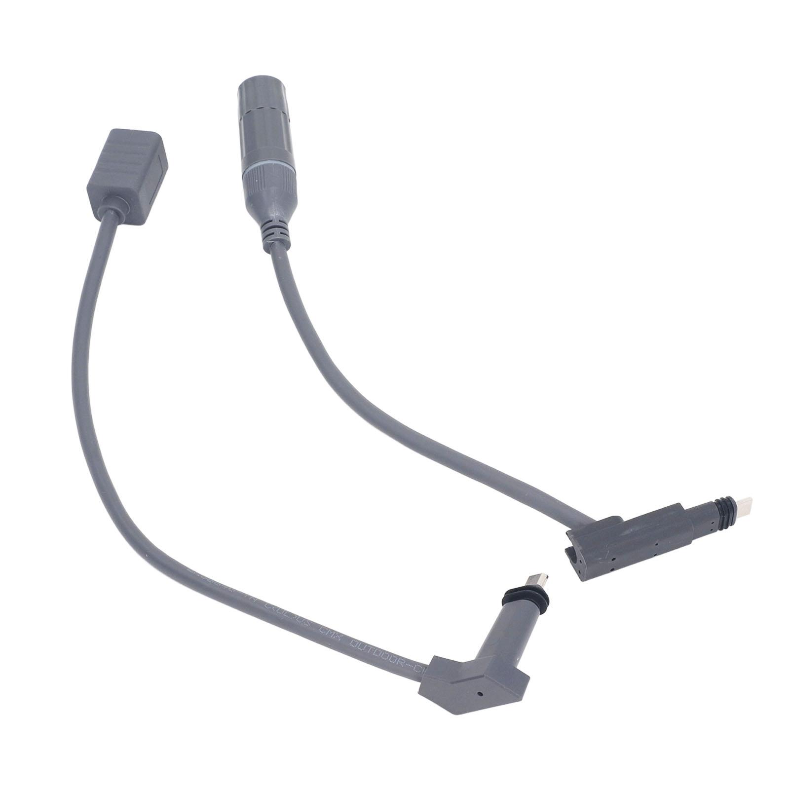 for Starlink SPX Plug to RJ45 Adapter Rubber and Copper 24AWG Single Core SPX to RJ45 Adapter for Starlink Gen 2
