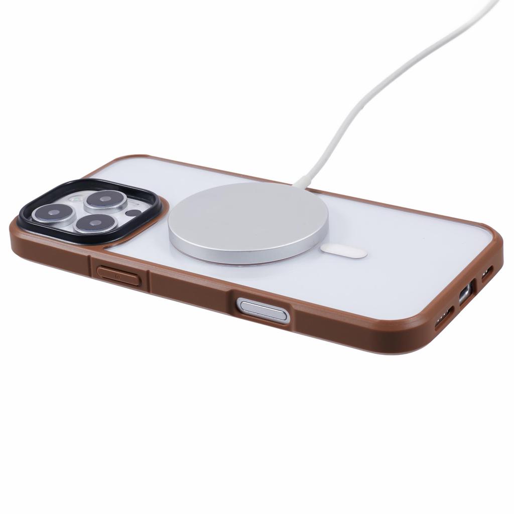 X-LEVEL Crystal Clear Series for iPhone 16 Pro Case TPU+PC Phone Cover Compatible with MagSafe