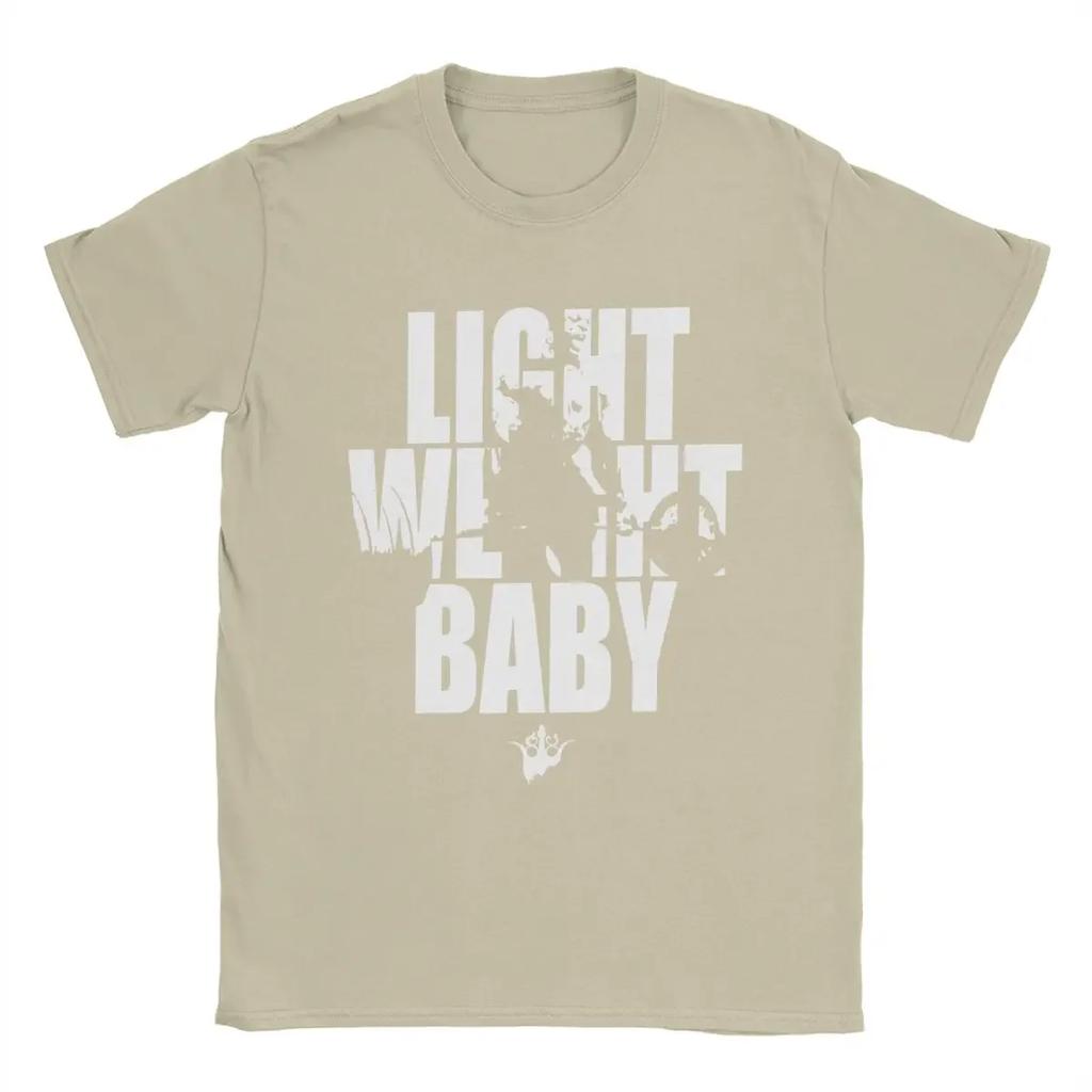 Leichtes Baby Ronnie Coleman Herren-T-Shirt, einzigartiges T-Shirt, kurzärmelig, Rundhalsausschnitt, Baumwolle, Geburtstagsgeschenk, Kleidung