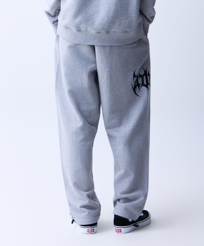 ADERNM Dark Bat Logo Sweat Banding Pants Gray