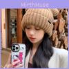 Adorable Warm Bear Knit Hat For Women Cozy Winter Beanie With Ear Protection