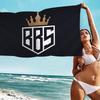 B-BBS LOGO Beach Towel For Kids Personalized Bath Towel Pool Towel Vacation Gift Picnic Towel Party Gift
