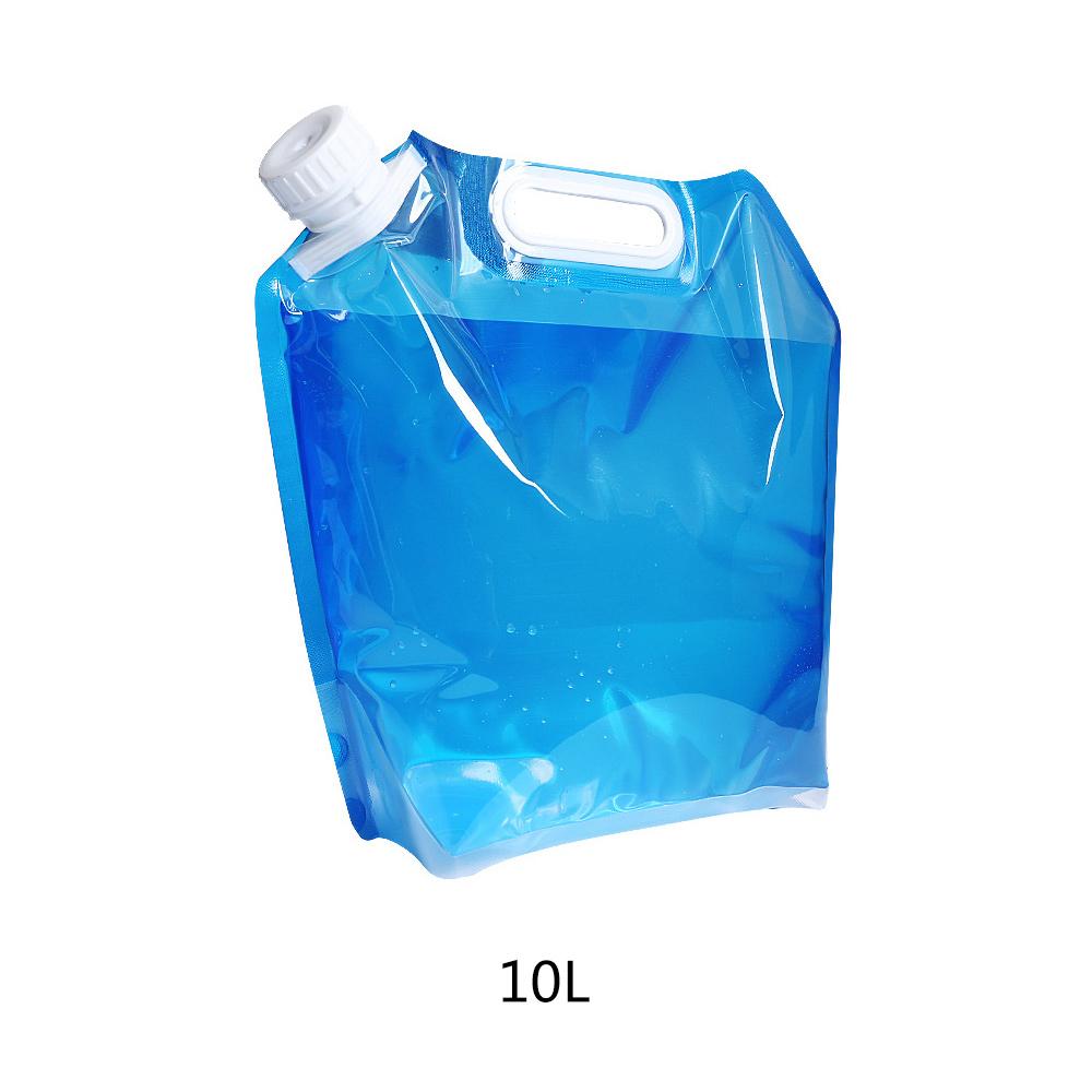 5/10L High Capacity Outdoor Water Bag Container Portable Foldable Hiking Soft Flask Sport Bottle Emergency Waterbag Storage Pack