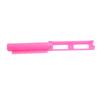 25pcs Hair Perm Rods Hollow Out Smoothing Teeth Hair Styling Curling Rod Set for Salon Barber Pink