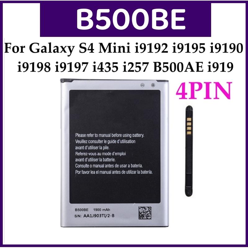 Battery B500BE B500AE For Samsung Galaxy S4 Mini I9190 I9192 I9195 I9198 S4Mini Battery 3 pins 4 pin 1900mAh