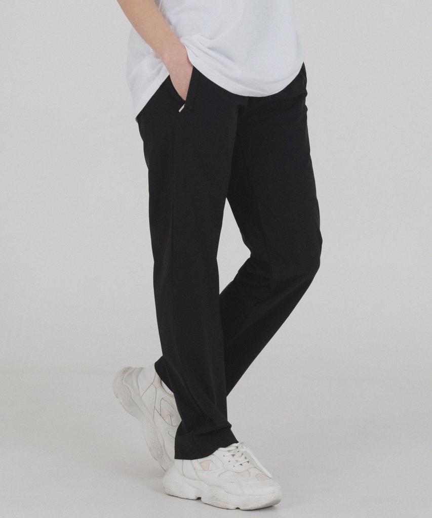 PIANER Cool Stretch Zipper Pocket Training Pants (Black)