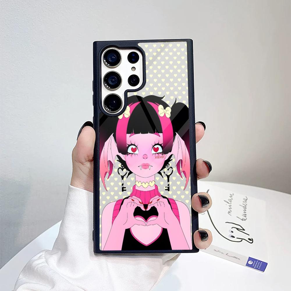 Coque de téléphone Monster Girl Maker Pour Samsung Galaxy S26 S25 S24 S23 S22 S21 S20 FE Edge Pro Plus Ultra Housse PC+TPU
