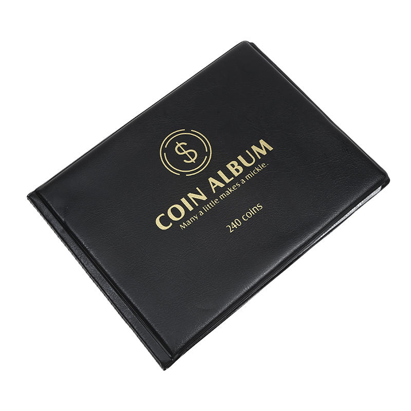 240 Pockets Coin Collection Holder PVC Penny Album Gifts Coin Collecting Album Coin Collection Book for Collectors