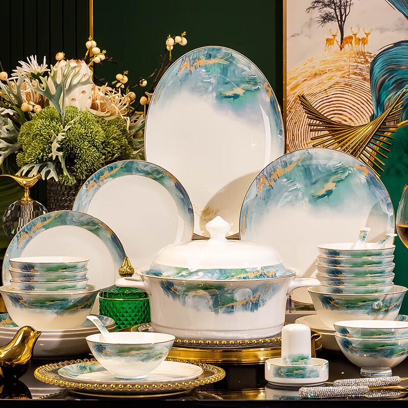 Jingdezhen Nordic Style 10-Inch Ceramic Dinner Plate