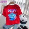 KPop Demon Hunters Kids Clothes 2025 Hot Anime Cotton T-shirt Harajuku Girls Casual Shirt Gift Fashion Movie Toddler T Shirts