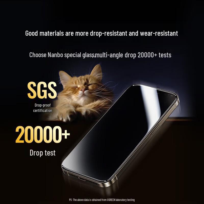 

Ugreen iPhone 15 Pro 28° Privacy Tempered Glass Screen Protector